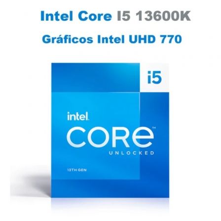 Intel Core i5-13600K Procesador de 13.ª Generación, 14 Núcleos, 5,1 GHz Turbo Intel Core i5-13600K Procesador de 13.ª Generación, 14 Núcleos, 5,1 GHz Turbo